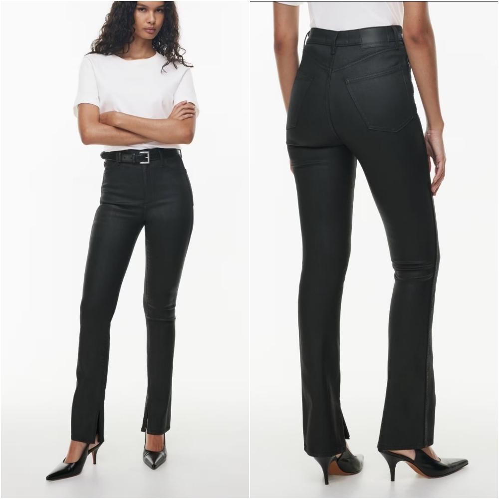 Denim Forum High Rise Black Jeans